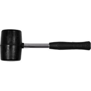 Mallets, RUBBER MALLET STEEL HANDLE 1100G, VOREL
