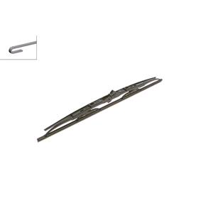 Wiper Blades, BOSCH SP20S Superplus Wiper Blade (500mm   Hook Type Arm Connection) with Spoiler for Honda ACCORD Mk IV Estate, 1991 1993, Bosch