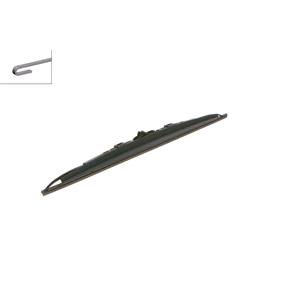 Wiper Blades, BOSCH SP21S Superplus Wiper Blade (530mm   Hook Type Arm Connection) with Spoiler for Toyota COROLLA, 2001 2007, Bosch