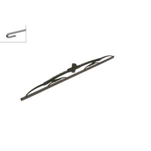 Wiper Blades, BOSCH SP21 Superplus Wiper Blade (530mm   Hook Type Arm Connection) for DR DR 3, 2018 Onwards, Bosch