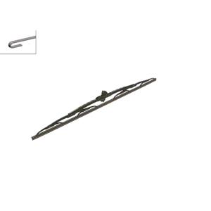 Wiper Blades, BOSCH SP24 Superplus Wiper Blade (600mm   Hook Type Arm Connection) for Ssangyong RODIUS, 2005 2013, Bosch