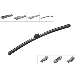 Wiper Blades, BOSCH AP15U Aerotwin Plus Flat Wiper Blade (380mm   Fits Multiple Wiper Arms) for Ford TOURNEO COURIER Kombi, 2014 Onwards, Bosch