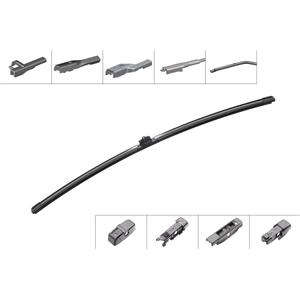Wiper Blades, BOSCH AP26U Aerotwin Plus Flat Wiper Blade (650mm   Fits Multiple Wiper Arms) for Fiat TALENTO Box, 2016 Onwards, Bosch
