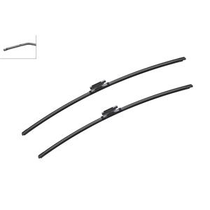 Wiper Blades, BOSCH A428S Aerotwin Flat Wiper Blade Front Set (800 / 750mm   Bayonet Arm Connection) for Citroen C4 Picasso, 2009 2013, Bosch