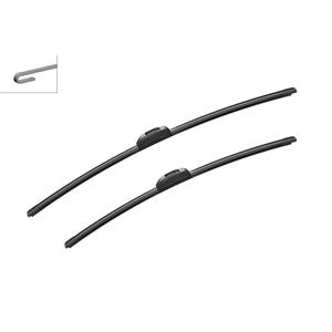 Wiper Blades, BOSCH AR704S Aerotwin Flat Wiper Blade Front Set (700 / 600mm   Hook Type Connection) for Volkswagen SHARAN, 1995 2010, Bosch