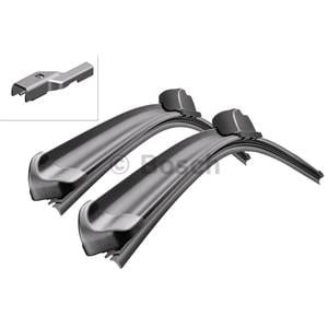 Wiper Blades, BOSCH A826S Aerotwin Flat Wiper Blade Set (600 / 600 mm) for Mercedes C CLASS Coupe, 2011 2015, Bosch