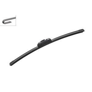 Wiper Blades, BOSCH AR18U Aerotwin Flat Wiper Blade (450mm   Hook Type Arm Connection) for Ssangyong RODIUS, 2005 2013, Bosch