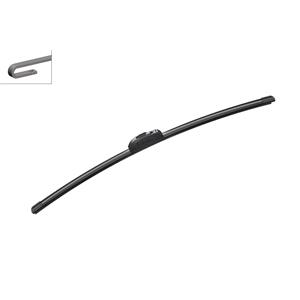 Wiper Blades, BOSCH AR24U Aerotwin Flat Wiper Blade (600mm   Hook Type Arm Connection) for Ssangyong RODIUS, 2005 2013, Bosch