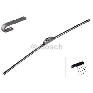 Wiper Blades, BOSCH AR61N Aerotwin Flat Wiper Blade (600 mm) for Opel MOVANO Flatbed / Chassis, 1998 2010, Bosch