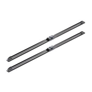 Wiper Blades, BOSCH A035S Aerotwin Flat Wiper Blade Front Set (650 / 650mm   Side Pin Arm Connection) for Volkswagen Touareg 2002   2010, Bosch