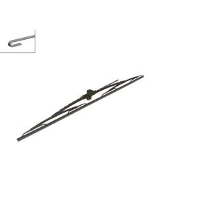 Wiper Blades By Size, Bosch N75 Truck Wiper Blade with Integrated Washer Fluid Jet (700mm), Bosch