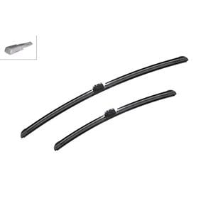 Wiper Blades, BOSCH A207S Aerotwin Flat Wiper Blade Set (650 / 475 mm) for Mercedes B CLASS, 2011 2018, Bosch