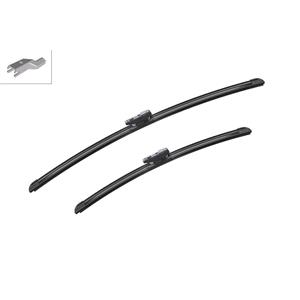 Wiper Blades, BOSCH A399S Aerotwin Flat Wiper Blade Front Set (600 / 450mm   Specific Top Lock Arm Connection) for Mazda 6 Saloon, 2018 Onwards, Bosch