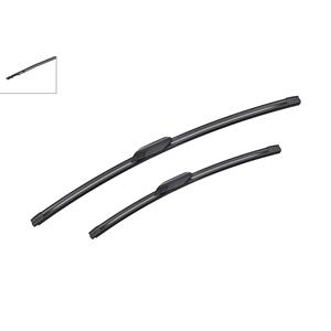 Wiper Blades, BOSCH A891S Aerotwin Original Flat Wiper Blade Front Set (650/500mm) for Mercedes EQE SUV 2022 to 2024, Bosch
