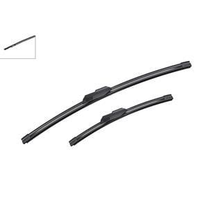 Wiper Blades, Bosch A011J AeroTwin Flat Wiper Blades Set (600/400mm) for Peugeot 5008 III Hybrid / EV Models 2024 Onwards, Bosch