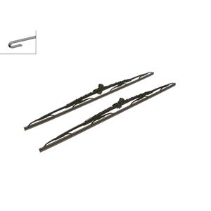 Wiper Blades, Bosch 700 Commercial Wiper Blades Set (700/700mm) for Citroen XSARA PICASSO 1999 to 2008, Bosch