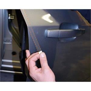 Exterior Tuning and Styling, Foliatec Door Edge Transparent Protection Film   Pack of 4, FOLIATEC