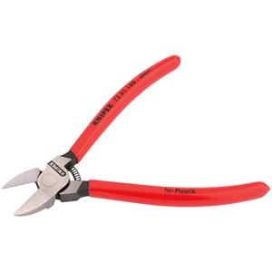 Side Cutter Pliers, Knipex 34181 160mm Diagonal Side Cutter for Plastics or Lead Only, Knipex
