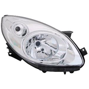 Lights, Right Headlamp (Halogen, Takes H4 Bulb) for Renault TWINGO 2007 2012, 