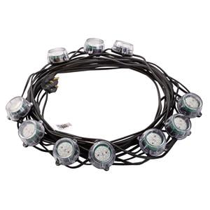 Site Power, Draper 34750 Defender 230V Heavy Duty LED Encapsulated Festoon String Lights, 50W, 22m, Draper