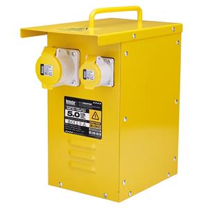 Voltage Transformer, Draper 34929 Defender E205062 110V 5kVA Metal Heater Transformer, 16A / 32A, Draper