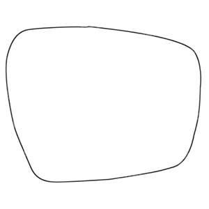Wing Mirrors, Right Stick On Wing Mirror Glass for Ford Edge 2015 Onwards, SUMMIT