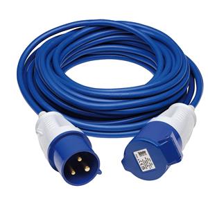Extension Leads, Draper 35068 Defender 230V Arctic Extension Lead, Blue, 2.5mm², 32A, 14m, Draper