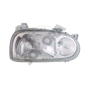 Lights, Right Headlamp (Twin Reflector,  Original Equipment) for Volkswagen GOLF Mk III 1992 1997, 