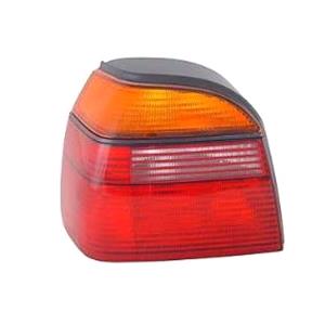 Lights, Left Rear Lamp (Hatchback, Amber Indicator) for Volkswagen GOLF Mk III 1992 1997, 