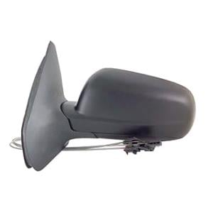 Wing Mirrors, Left Wing Mirror (manual, comes without glass, black cover) for Volkswagen BORA Estate, 1999 2005, 