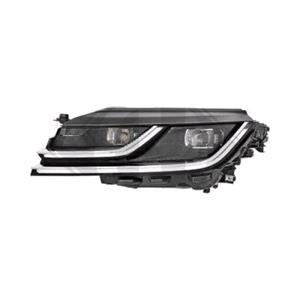 Lights, Left Headlamp (Full LED, With LED Daytime Running Light, Supplied Without LED Modules, Original Equipment) for Volkswagen ARTEON 2017 on, 