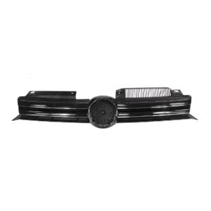 Grilles, VW Golf 6 2009 2013 Grille, With Chrome Moulding, 