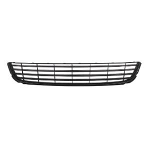 Grilles, Volkswagen Golf MK6 2009 2013 Hatchback Front Bumper Grille, Centre, Without Chrome Surround, TUV Approved, 