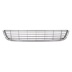 Grilles, Volkswagen Golf MK6 2009 2012 Front Bumper Grille, Centre, With Chrome Frame, TUV Approved, 