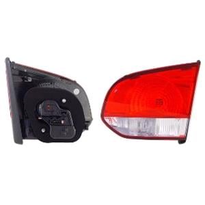 Lights, Right Rear Lamp (Inner, On Boot Lid, Original Equipment) for Volkswagen GOLF VI 2009 on, 