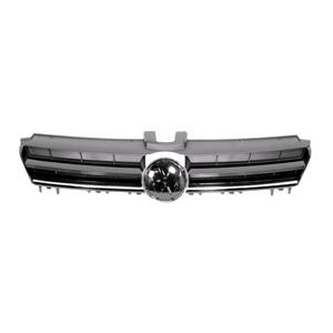 Grilles, VW Golf 7 2013 2019 Grille, With Chrome Trim, Highline Models, Vehicles Without Xenon Headlamps, TUV Approved, 