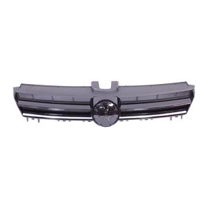 Grilles, VW Golf 7 2013 2019 Grille, With Chrome Trim, Base / Comfortline Models, Vehicles Without Xenon Headlamp, 