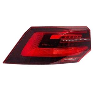 Lights, Left Rear Lamp (Outer, On Quarter Panel, LED, With Wiping Effect Indicator, Original Equipment) for Volkswagen GOLF VIII 2020 on, 