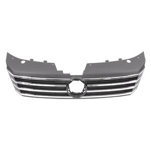 Grilles, Volkswagen Passat 2011 2014 Grille, With Chrome Mouldings, 