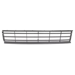 Grilles, Volkswagen Passat 2010 2014 Front Bumper Grille Centre Lower, Matte Black, With Matte Black Moulding, 