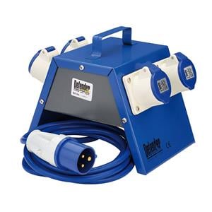 Site Power, Draper 35259 Defender 230V Splitter Box, 4 x 16A, Draper