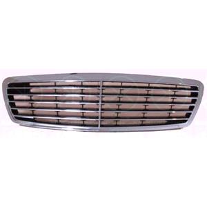 Grilles, Mercedes E Class W211 2002 2006 Grille, Avantgarde, 