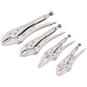 Hand Tools, Draper 35373 Locking Pliers Set (4 Piece), Draper