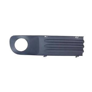 Grilles, Volkswagen Transporter T5 2003 2009 RH (Drivers Side) Front Bumper Grille, With Fog Lamp Hole, 