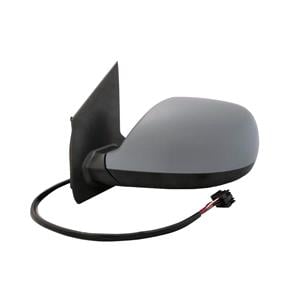 Wing Mirrors, Left Wing Mirror (Electric, Heated, Primed Cover) for VW TRANSPORTER Mk VI Van, 2015 Onwards, 