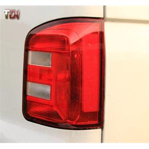 Lights, Right Rear Lamp (Twin Door Models, Supplied Without Bulbholder) for Volkswagen TRANSPORTER CARAVELLE Mk VI Bus 2015 on, 