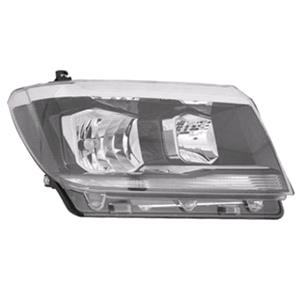 Lights, Right Headlamp (Halogen, Takes H7 / H15 Bulbs, Supplied With Motor) for Volkswagen CRAFTER Box 2017 on, 