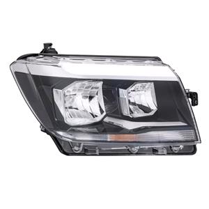 Lights, Right Headlamp (Halogen, Takes H7 / H15 Bulbs, Supplied With Bulbs & Motor, Original Equipment) for Volkswagen CRAFTER Box 2017 Onwards, 