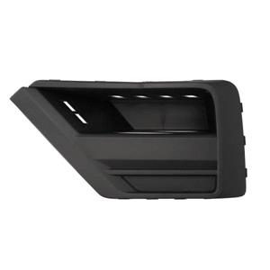 Grilles, Volkswagen CRAFTER Bus 2016 Onwards LH (Passenger Side) Front Step Insert, In Bumper Grille, Grained, Matte Black, 