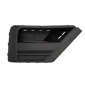 Grilles, Volkswagen CRAFTER Bus 2017 Onwards RH Front Step Insert, In Bumper Grille, Grained, Matte Black, 